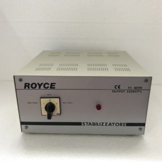 Stabilizzatore di Tensione ES-4000 LAYER ELECTRONICS Type: Stabilizzatore di Tensione - Serie: ES - Mod: ES-4000 - Tensione di Ingresso (selezionabile): 150-230V (sottotensione) - 180-250V (sovratensione) - Tensione di Uscita: 230V ±7% - Potenza Nominale: 4000 VA - Frequenza: 50/60 Hz - IP: 20 - Raffreddamento: Aria - IEC: 742