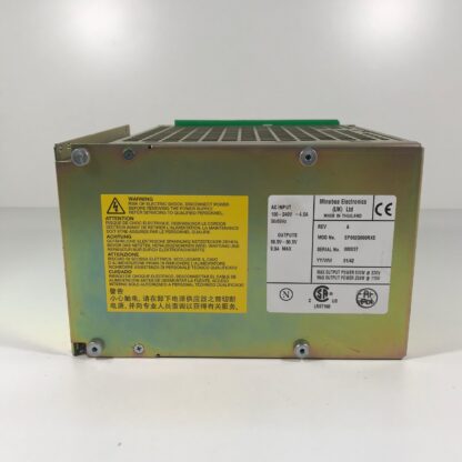 Alimentatore Switching Variabile 43-56Vdc 10A MINEBEA ELECTRONICS Modello: EP002G600RKE -  Tensione di ingresso: 100/230Vac - Frequenza:  50/60Hz - Tensione di uscita: 43-56 Vdc - Corrente Max: 10A